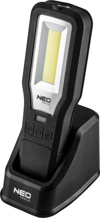 Produktbild Neo Werkstattlampe 550 lm COB LED + Sockel + Ladegerät (550 lm)
