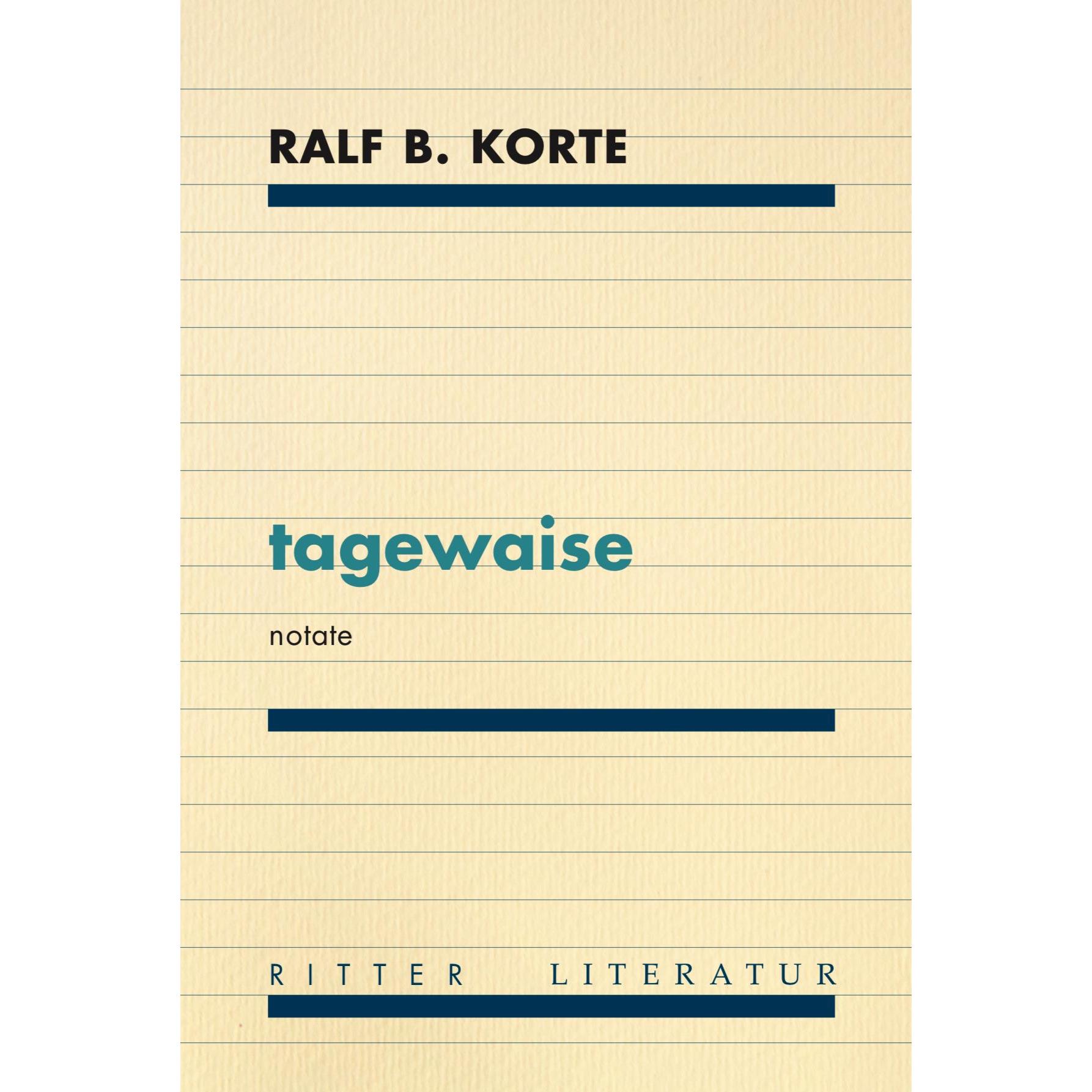 Ritter Ralf B. Korte (Ralf B. Korte, Deutsch), Sonstige Literatur