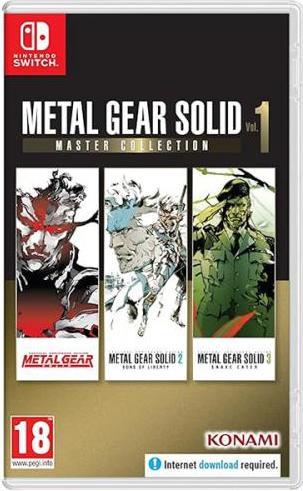 Actual product image Konami Metal Gear Solid Master Collection Vol. 1 English, Japanese Nintendo Switch (Switch, Switch Lite, Switch OLED)