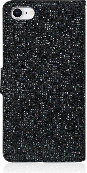 Immagine prodotto MU Style Copertina in pelle glitterata con strisce (Apple iPhone 7, Apple iPhone 8, Apple iPhone SE (seconda generazione), Apple iPhone SE (terza generazione))
