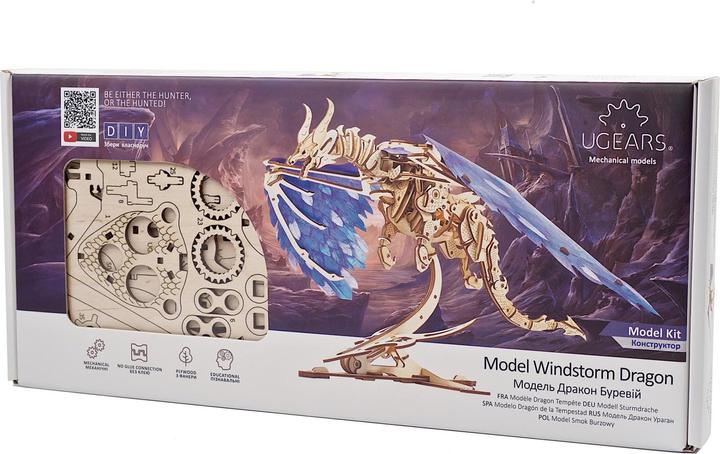 Actual product image Ugears Dragon Windstorm
