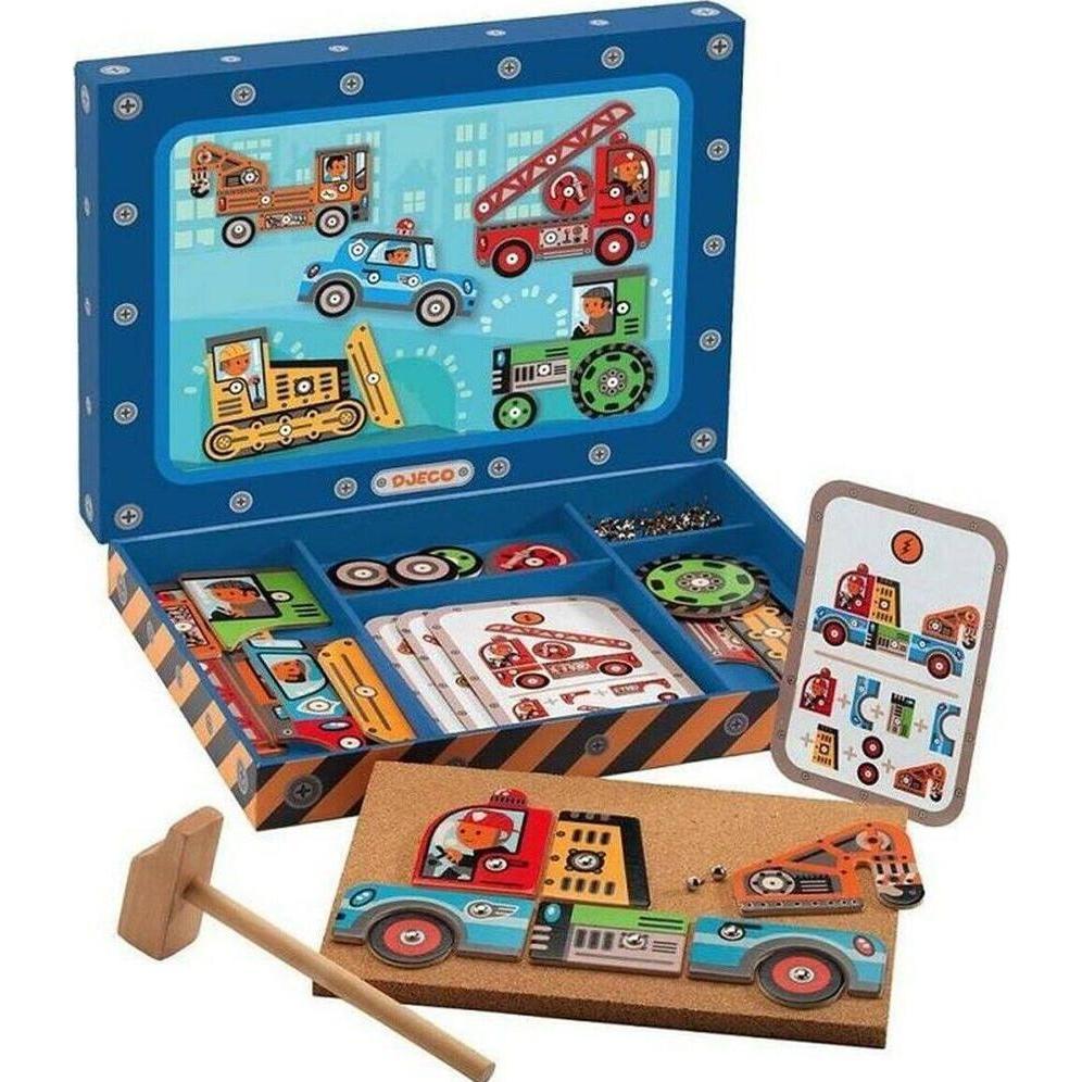 Djeco Veicoli Tap Tap Tap (Multilingue)