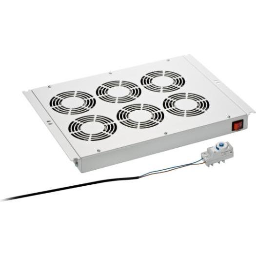 EFB Elektronik Ventola integrata con 6 ventole per armadi di rete e server, Accessori per armadio rack