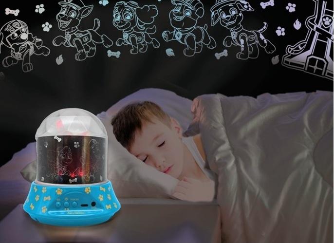 Actual product image Paw Patrol Night light projector with loudspeaker