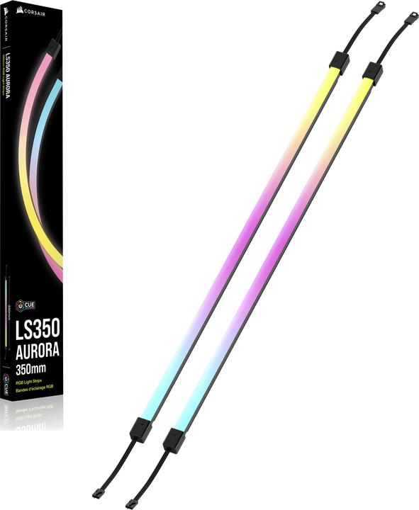 Produktbild Corsair LS350 Aurora RGB Light Strips 350mm (Mehrfarbig)