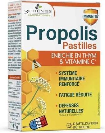 Actual product image 3 Chênes Propolis Pacifier Pads