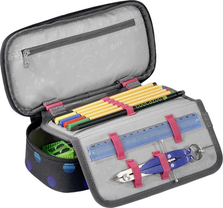 Actual product image Coocazoo PencilDenzel Magic Polka Colorful