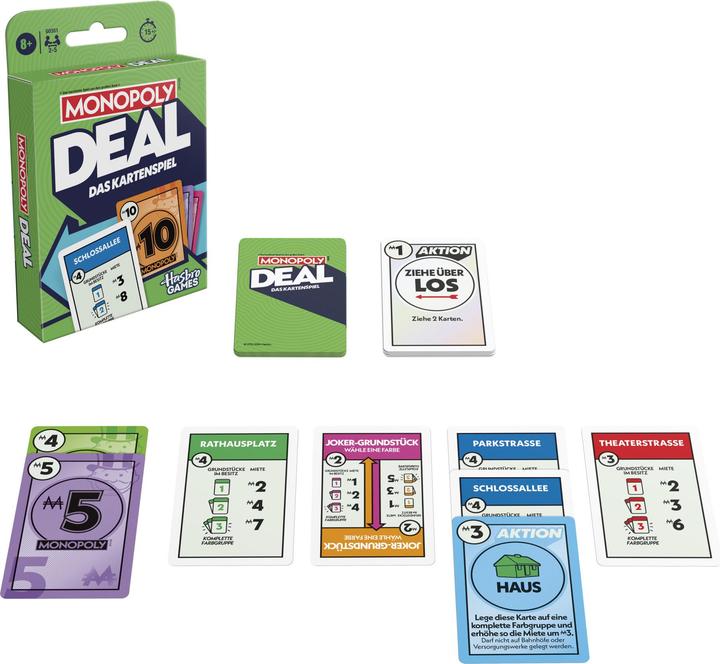 Actual product image Monopoly Deal Refresh (German, 2 - 5 Players)
