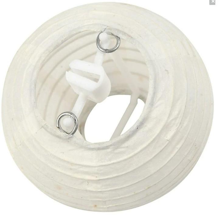 Actual product image ScrapCooking Creativ Company Paper Lantern / Paper Lamp (5 x 10 x 10 cm, 10 x)