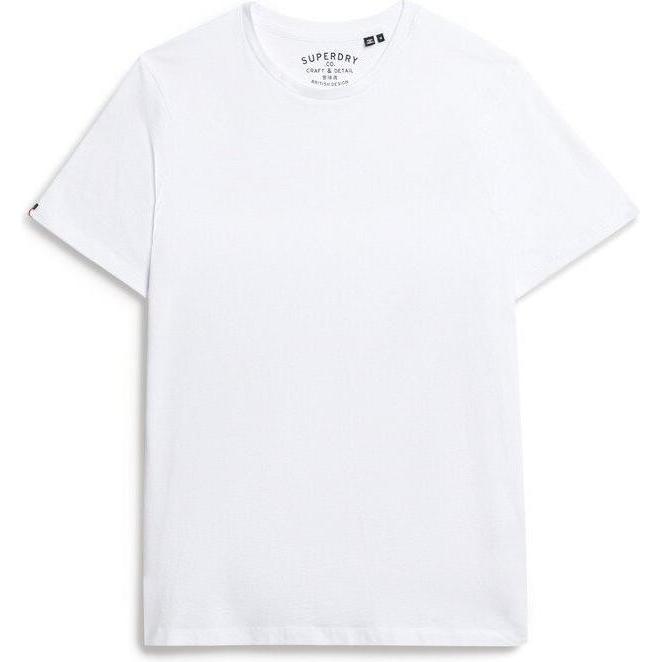 Superdry, Herren, Shirt, Classic Essential, Weiss, (S)
