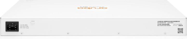 Actual product image HPE E Aruba Instant On 1830 Switch 4 SFP Ports, 1U, Layer 2, Plug and Play, DOS, Mobile App, Web (52 ports)