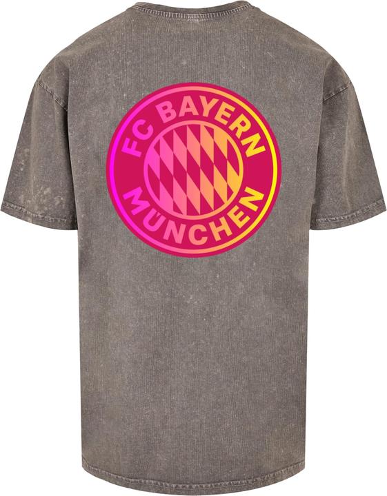 Actual product image FC Bayern München Mia San Mia Colour Acid Washed Heavy Oversize Tee - 115683 (3XL)