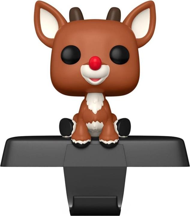 Produktbild Funko Rudolph the Red-Nosed Reindeer POP! Edge-Sitter Figur Rudolph 9 cm