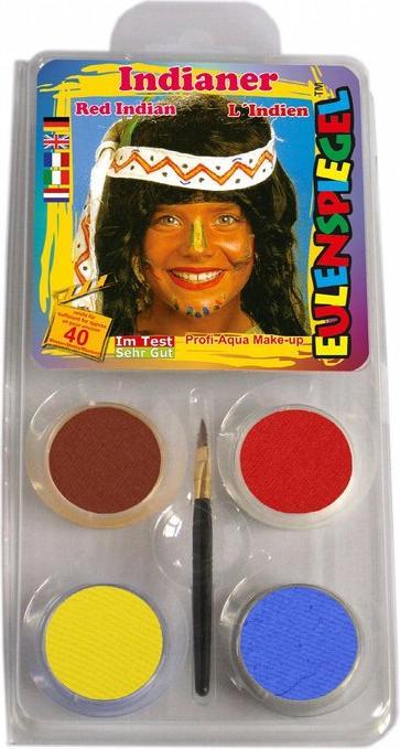 Image du produit Eulenspiegel Set de maquillage indien
