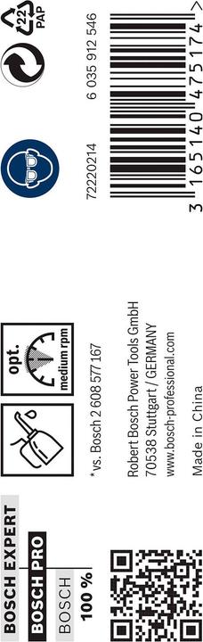 Produktbild Bosch Professional Zubehör PRO Metal HSS-G Spiralbohrer, 8,6 x 81 x 125 mm (8.6 mm)