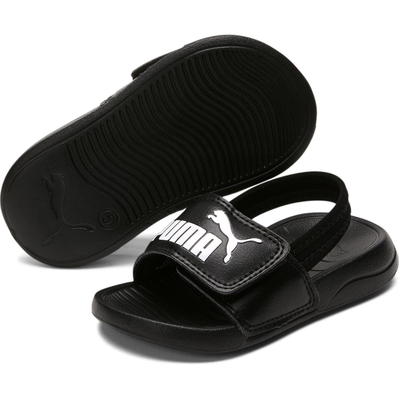 Puma, Unisex, Sandalen, Popcat 20 Backstrap AC Inf, Schwarz, (25)
