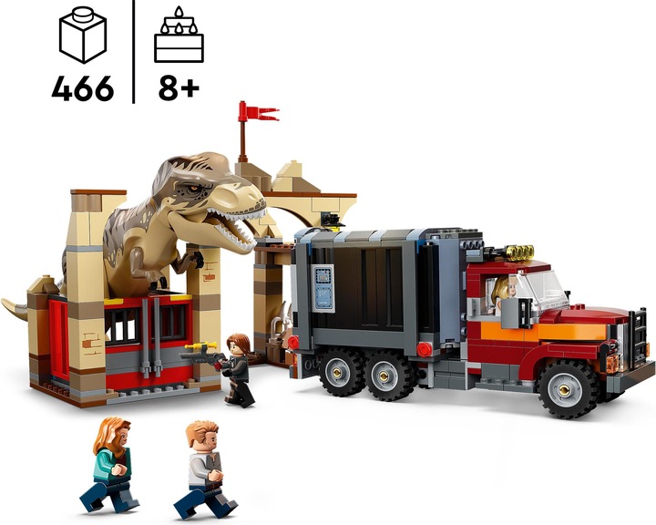 Immagine prodotto LEGO T. Rex e Atrociraptor: epidemia di dinosauri (76948, LEGO Jurassic World)