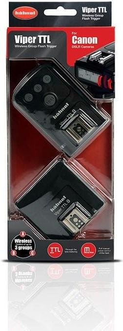 Immagine prodotto Hähnel Set di trigger remoto senza fili Viper TTL per Canon (Cavo)
