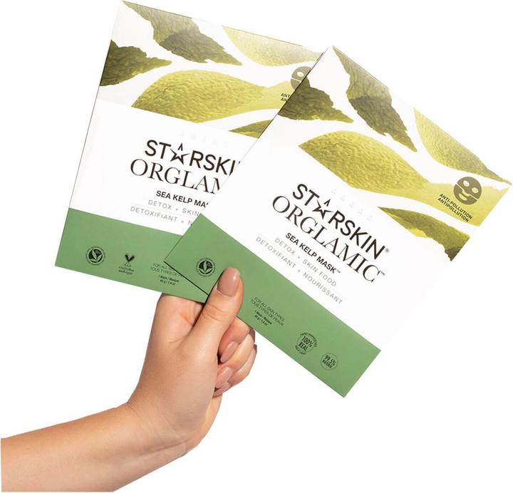 Actual product image Starskin - ORGLAMIC Sea Kelp Detoxing Mask (1 ml)