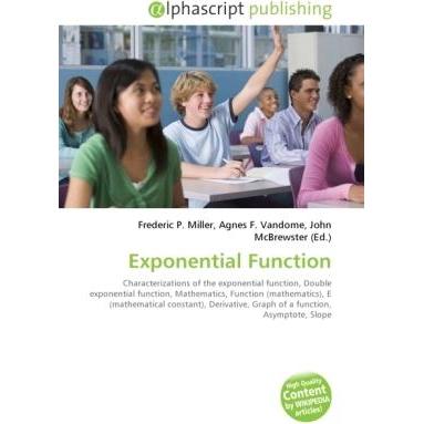 Exponential Function, Fachbücher von Agnes F. Vandome, Frederic P. Miller, John McBrewster