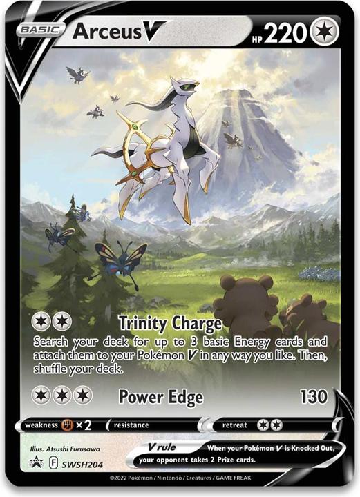 Image du produit Pokémon Arceus V Figure Box (Anglais, Pack de boosters)