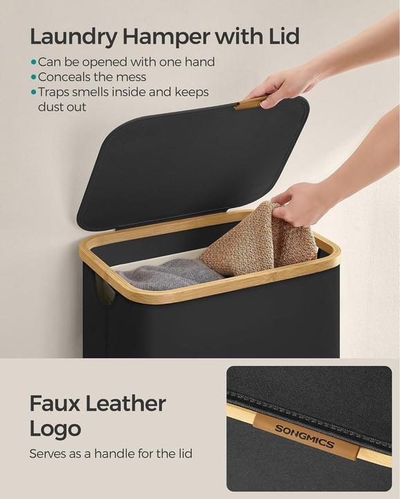 Produktbild Songmics Wäschekorb (65 l)