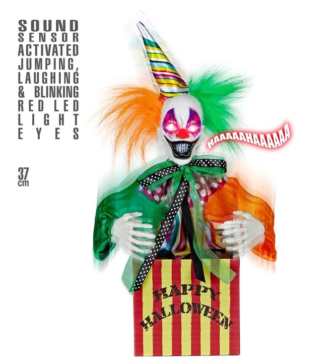 Produktbild Widmann Animatronics: Lachender Zirkus-Clown (1 Stück)
