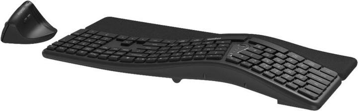 Productafbeelding Rapoo Ergonomische Multi mode Kombo Set "8810ME", Grau, QWERTZ (DE, Draadloze)