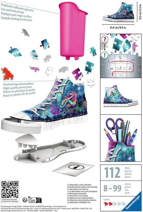 Immagine prodotto Ravensburger Mermaids108p Sneaker Ref. (108 pezzi)