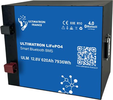Produktbild Ultimatron ULM-12V-620Ah LiFePO4 Untersitz-Versorgungsbatterie (12.80 V, 620 Ah)