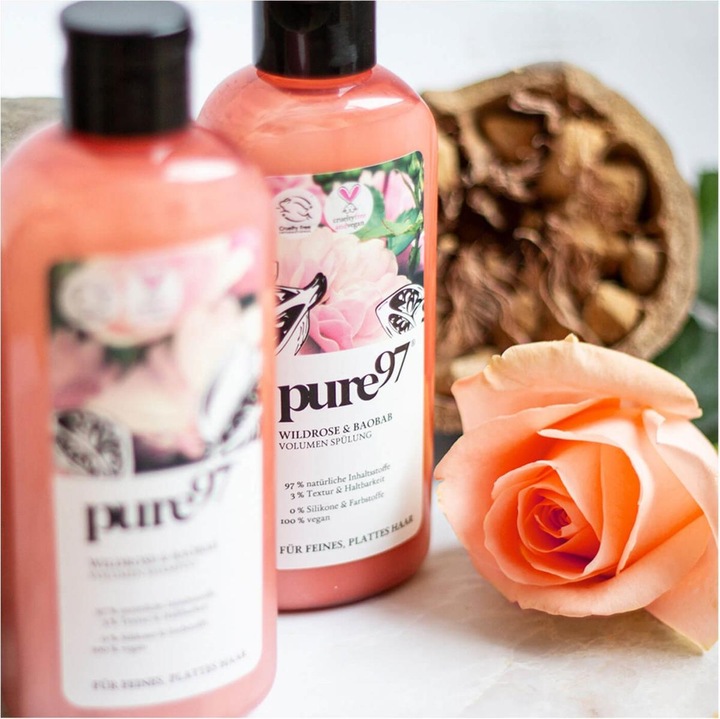 Produktbild Pure97 Wildrose & Baobab Spülung (200 ml)