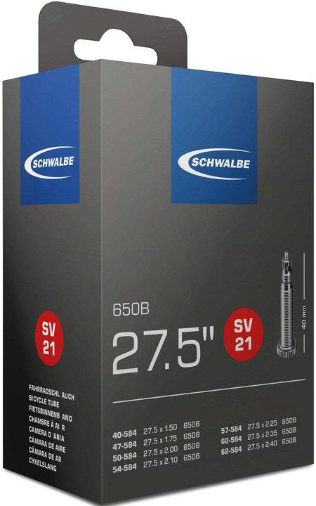 Actual product image Schwalbe Sv21 (Presta (SV), 27.5", 40 mm)