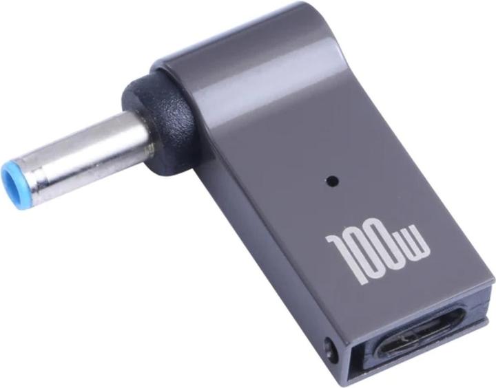 PowerGuard USB-C to HP Notebook Charger Adapter (4.5 x 3 mm, 0.6mm) (100 W)