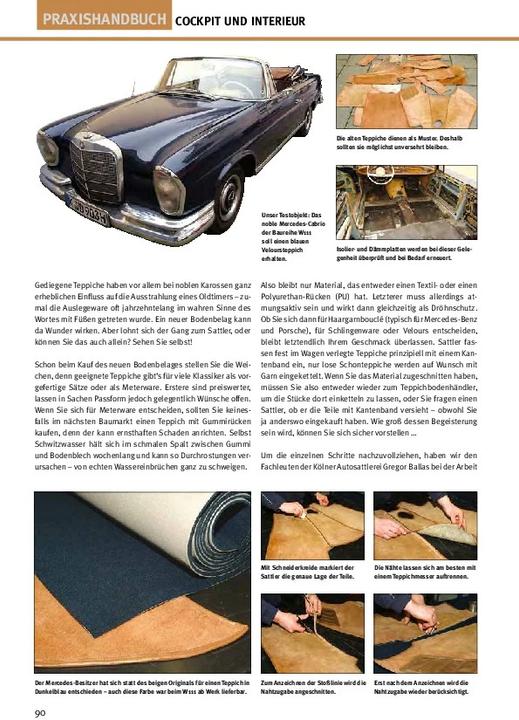Produktbild Praxishandbuch Cockpit & Interieur (Deutsch, 2016)