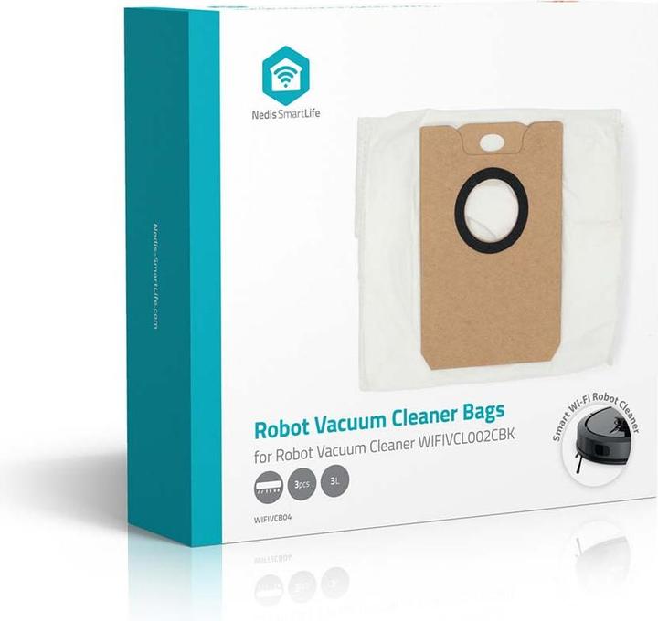 Nedis Hoover bag 5 pieces | Synthetic | White (5x)