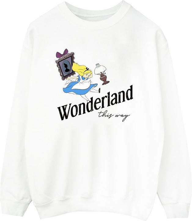 Immagine prodotto Disney Alice In Wonderland This Way Felpa Uomo (XXL)