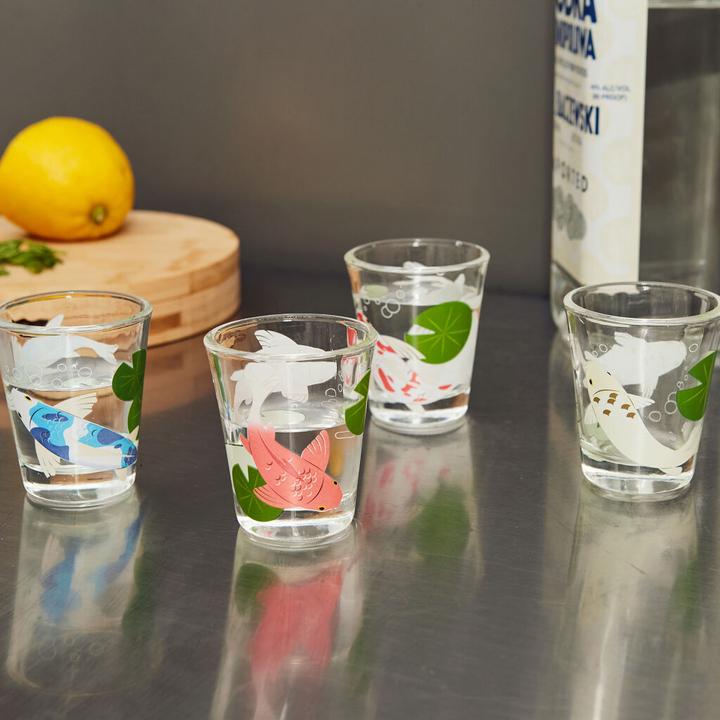 Produktbild Kikkerland Koi Morph Shot Glasses (GL21) (4 x, Schnapsgläser + Shotgläser)