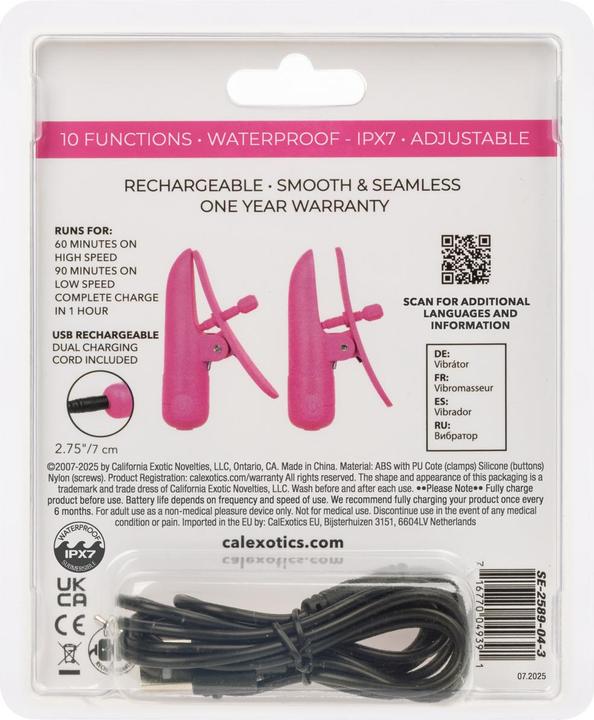 Actual product image CalExotics Nipplettes® - Pink