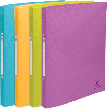 Produktbild Exacompta Ringbuch 2 Ringe 15mm, Recycling-PP, Kollektion Pop'N Co (320 x 250 mm, 20 mm, 4 Stück)