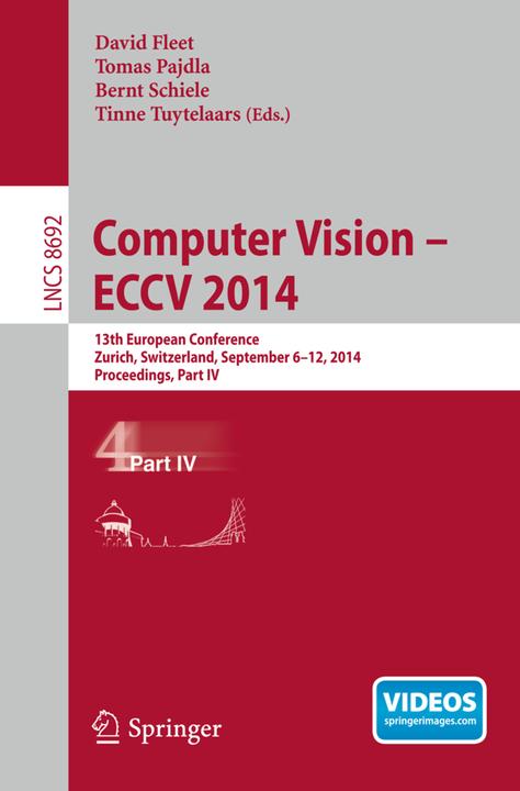 Zubehör für Computer Vision - ECCV 2014 - Galaxus