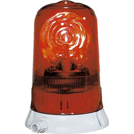 Sirena, Sicurezza personale, Specchio luminoso rotante Rotallarm 24V ACDCgrigio RAPBL24DA arancione