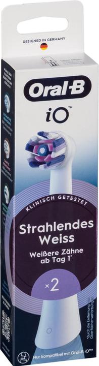 Produktbild Oral-B iO Strahlendes Weiss, Original Aufsteckbürsten (2 x)