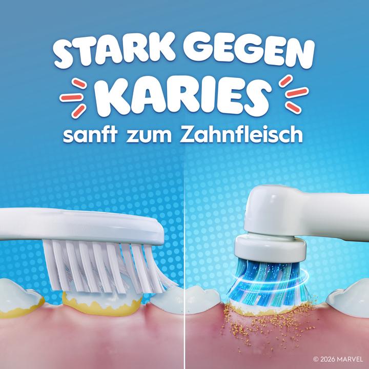 Immagine prodotto Oral-B Aufsteckbürsten Kids Spiderman 10er FFU Aufsteckbürsten (10x)