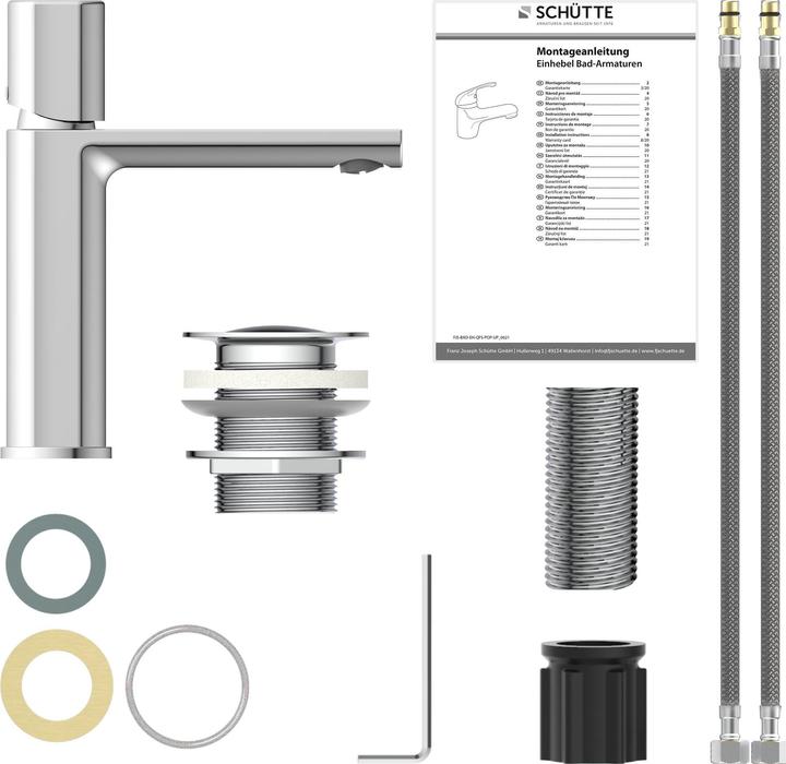 Immagine prodotto Schütte Rubinetto bagno NEW YORK miscelatore lavabo cromato monocomando 33610