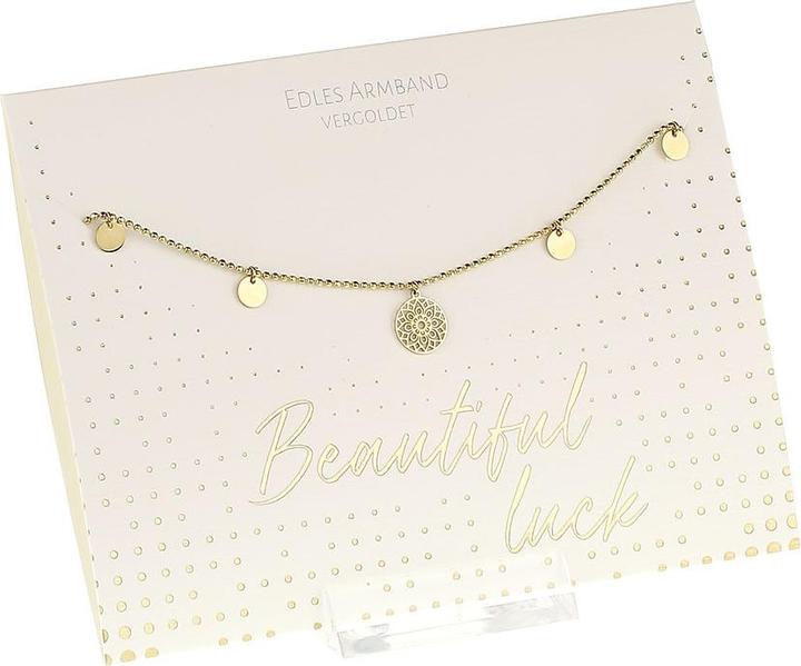 Produktbild Crystals Armband.Mandala.Glücks,vergold.606024 (17 cm, Edelstahl)