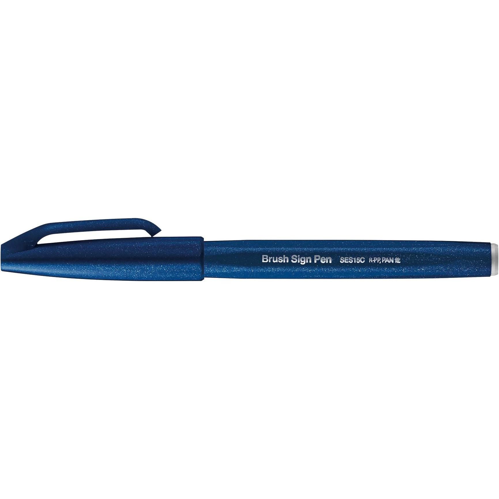 Pentel, Malstifte, Sign Pen (Stahlblau, 1 x)