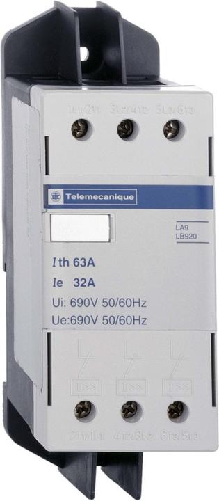 Produktbild Schneider Electric Strombegrenzer, 3p, 63A, für LA9LB920