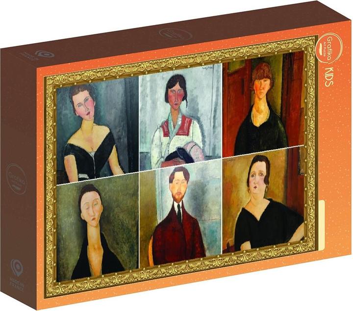 Image du produit Grafika Puzzle 500 pièces Collage Modigliani (500 pièces)