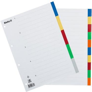 Actual product image Biella Register full format made of PP, coloured