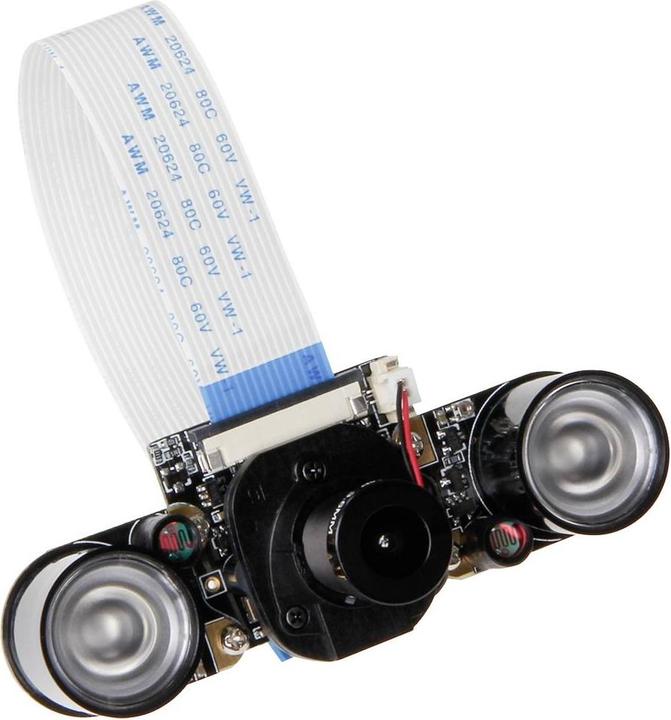 Actual product image Joy-it RB-camera-IR PRO CMOS colour camera module Suitable for (development kits): R